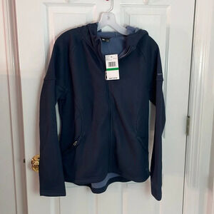 Spyder light fleece lined hooded jacket